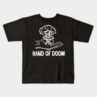 Hand of Doom Song Title Kids T-Shirt